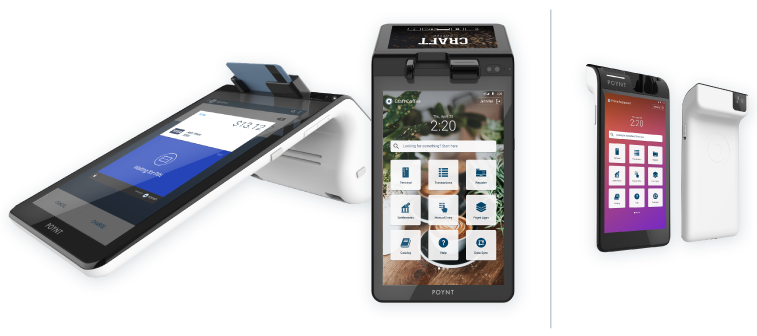 3 types of payment processing units